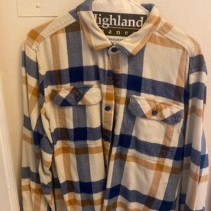 Patagonia flannel, button down, western pockets